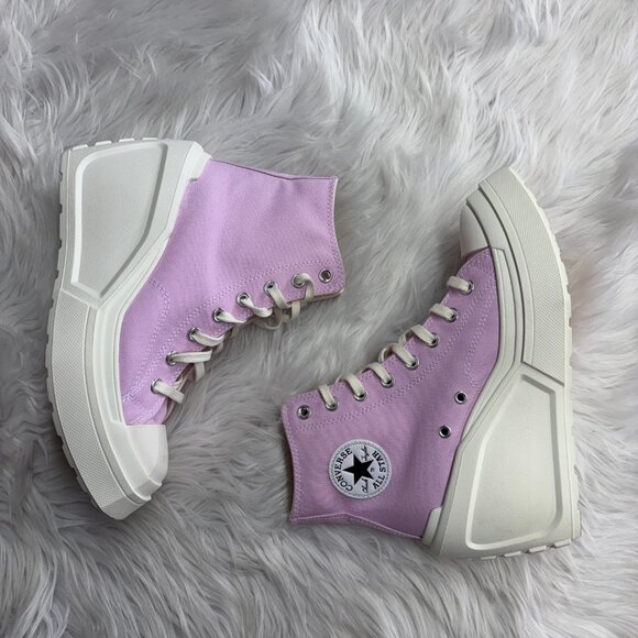 Converse Chuck 70 De Luxe Womens Casual Shoes Pink A07584C NEW Sz 9 - Picture 4 of 4